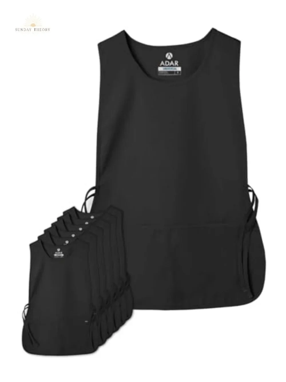 Cobbler Apron 6 Pack Unisex Adjustable Tie Poplin